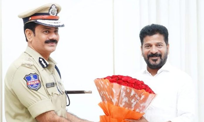 New Commissioner of Hyderabad met CM Revanth Reddy