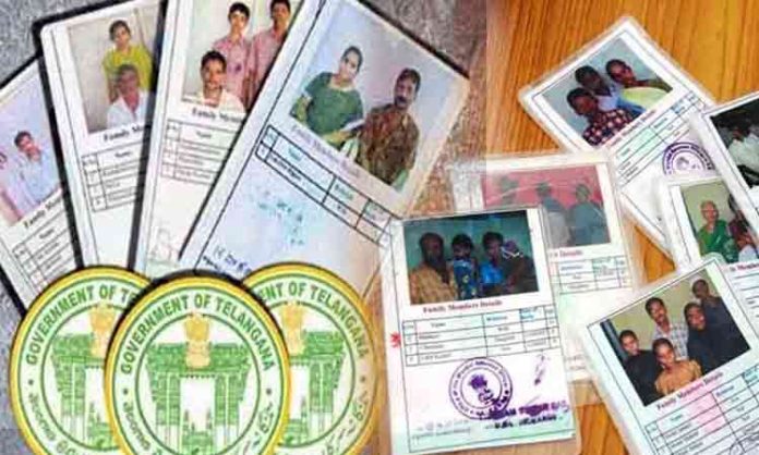 new ration card applications in telangana