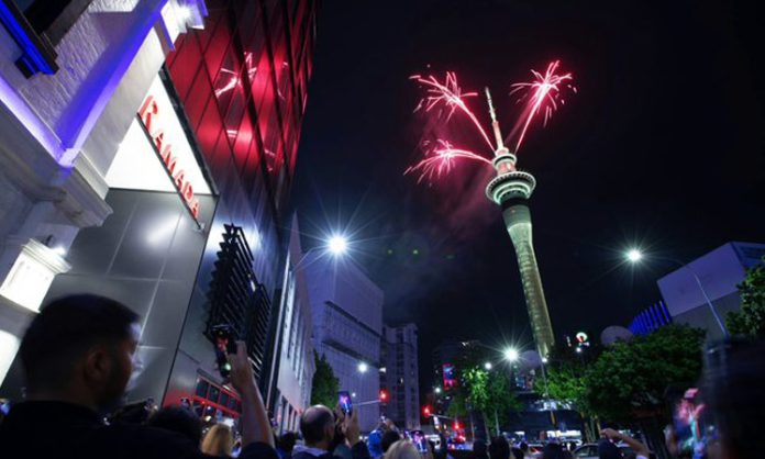 New Year celebrations started in New Zealand and Australia