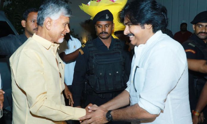 Pawan kalyan meet with chandra babu naidu