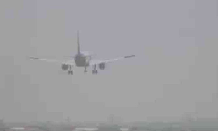 Fog effect... flights scheduled to land in Shamshabad are diverted