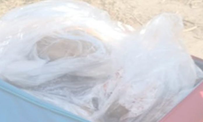 Girl dead body found in Plastic bag