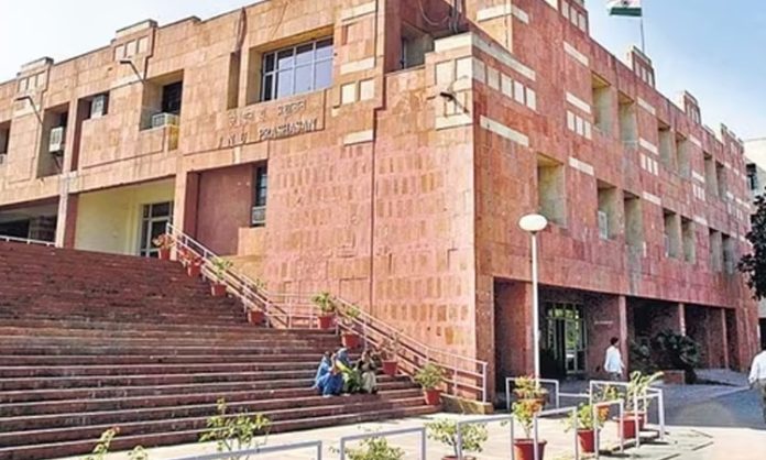Protests not banned on JNU campus