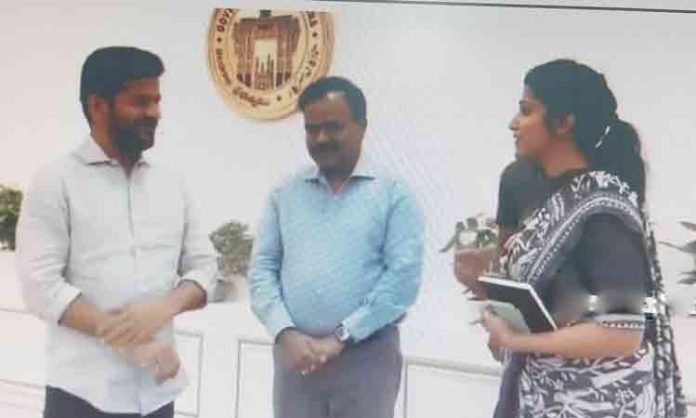 HMDA officials met CM Revanth Reddy