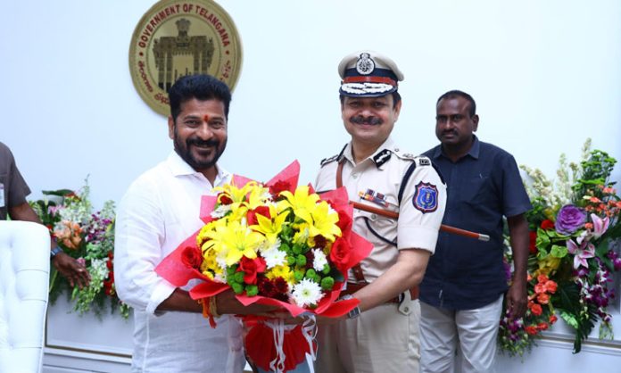 Rachakonda CP along with the CM