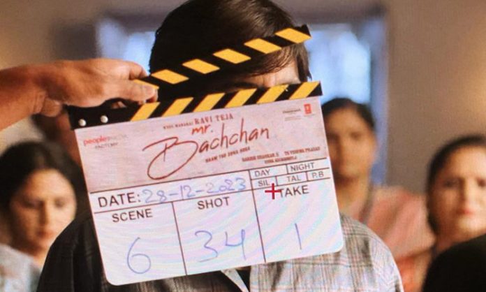 Ravi Teja Mr Bachchan regular shooting begins