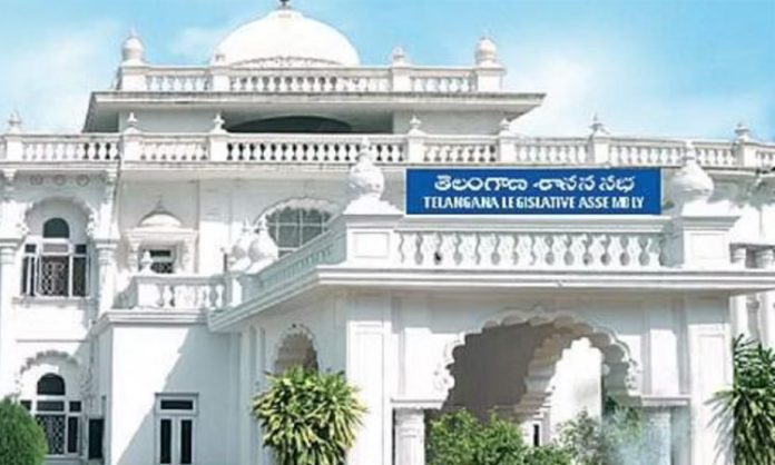 Telangana assembly meetings will start soon