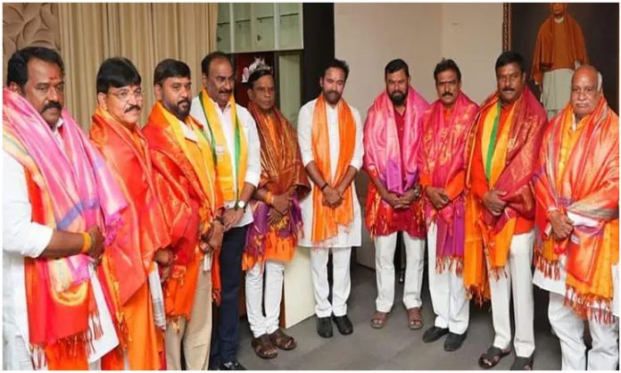 Telangana BJP MLAs who took oath