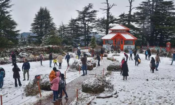 The New Year rush in tourist hub Shimla