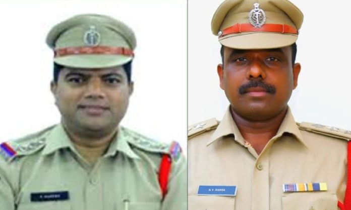 Transfer of two inspectors in Cyberabad