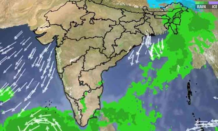 Heavy rains in south India.. dry weather in Telangana: IMD