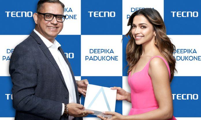Deepika Padukone steps in as brand ambassador of Tecno Smartphones