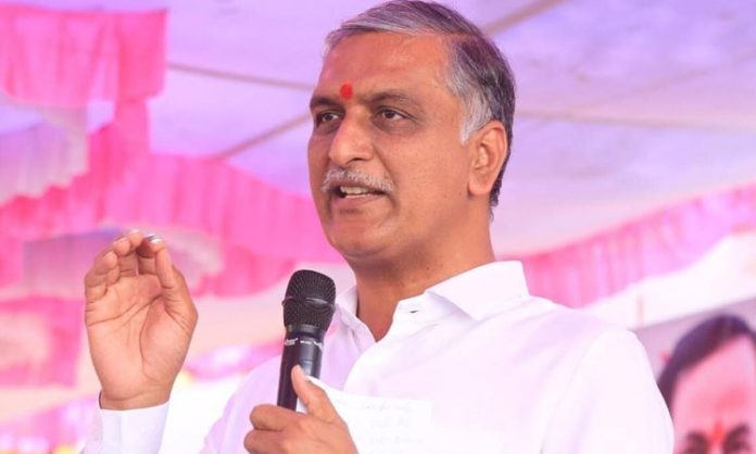 Harish rao congratulated the new chief minister revanth reddy