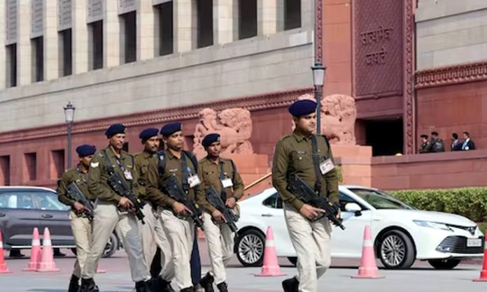 Centre Ropes CISF for Security of Parliament Complex