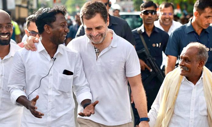 Rahul gandhi padayatra