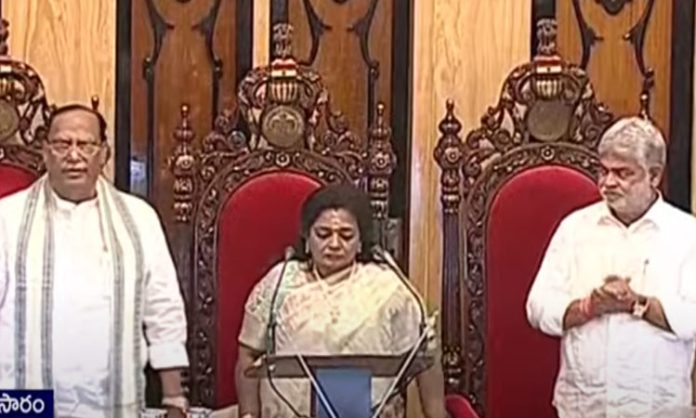 Governor tamili sai speech in Assembly