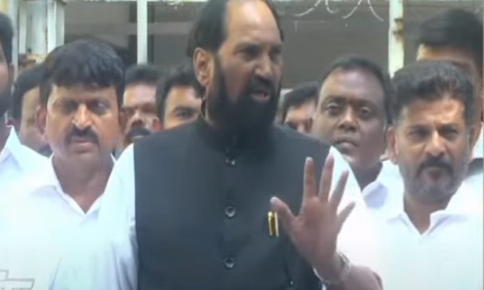 Uttam kumar reddy meet with Vikas raj