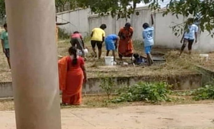 karnataka Principal Arrest for dalit students forced to clean septic tank
