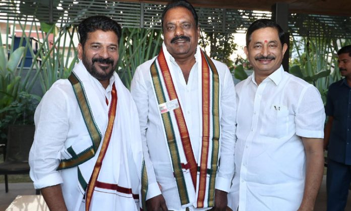 BRS MLA Prakash Goud Meets CM Revanth Reddy