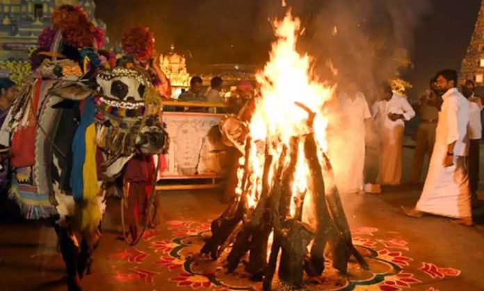 Bhogi Celebrations Start in Telugu States