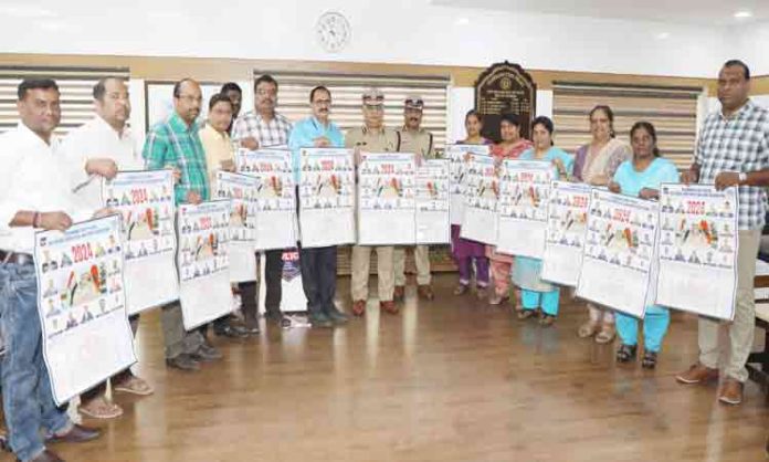 DGP unveils employees union calendar