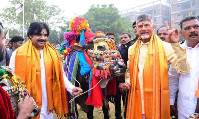 Chandrababu and Pawan