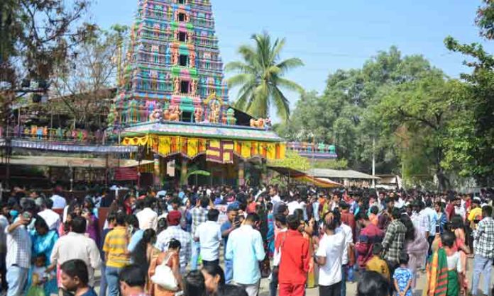 Devotees flock to temples