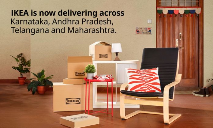 Ikea introduced doorstep delivery services