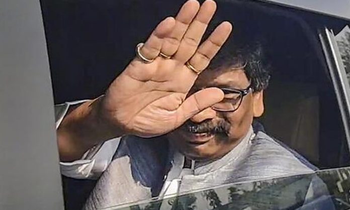 Jharkhand CM Soren who appeared in Ranchi