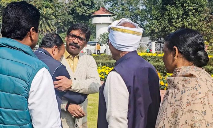 Jharkhand CM's visit to Delhi