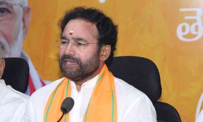 Kishan Reddy thanks PM Modi and Rajnath Singh