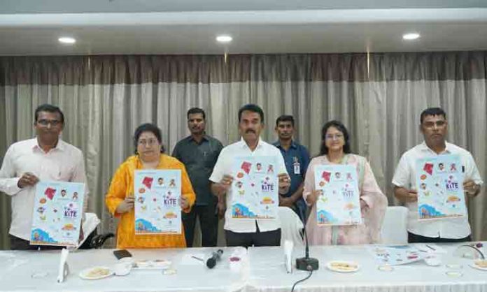 Minister Jupally unveiled the Kite Festival poster