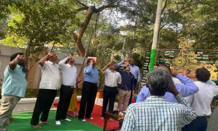 75th Republic Day celebrations at PCB office