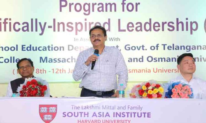 Government provides necessary infrastructure to students: Burra Venkatesham