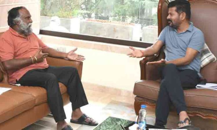 TPCC Working President Jaggareddy met CM Revanth Reddy