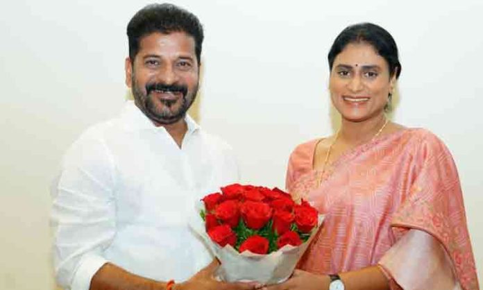 Congress leader YS Sharmila met the Chief Minister of the state