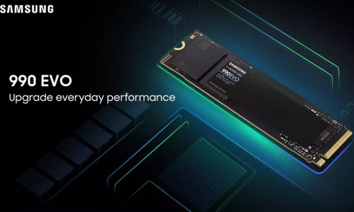 Samsung has unveiled the SSD 990 EVO