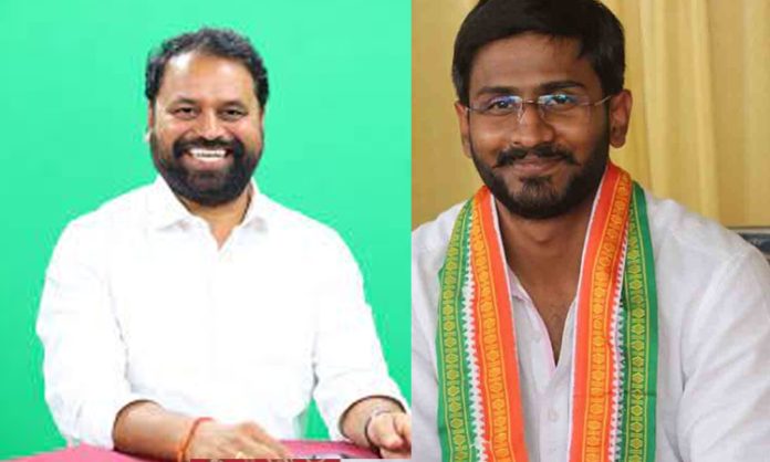 Congress MLC Candidates Adanki Dayakar and Balmuri Venkat