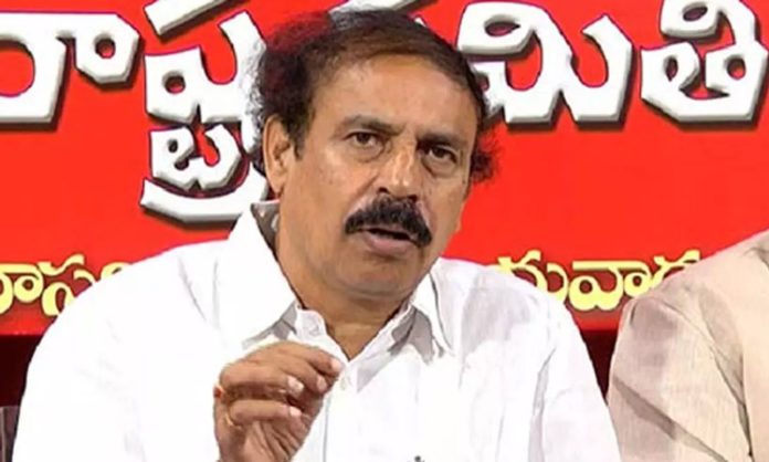 CPI Leader comments on CM Jagan mohan reddy