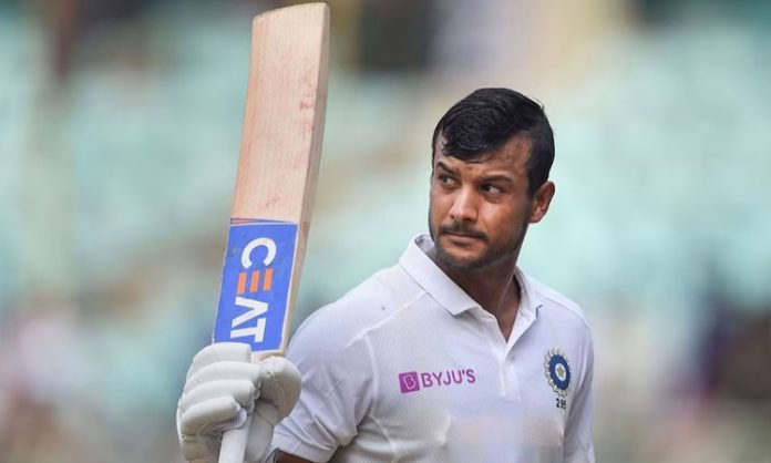 Mayank Agarwal is recovering