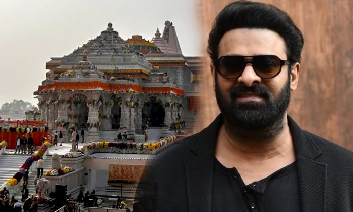 Prabhas not attend to Ayodhya Mandir Event due to Movie Shoot