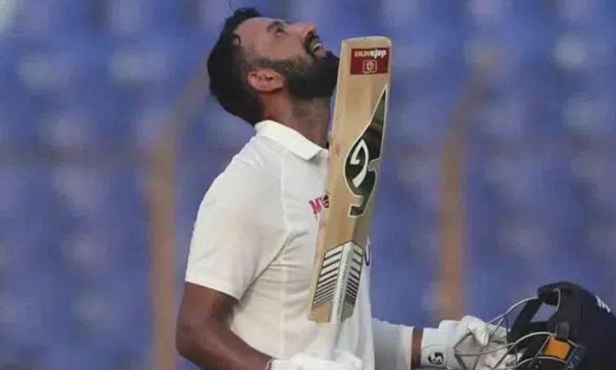 Pujara Double century in ranji trophy