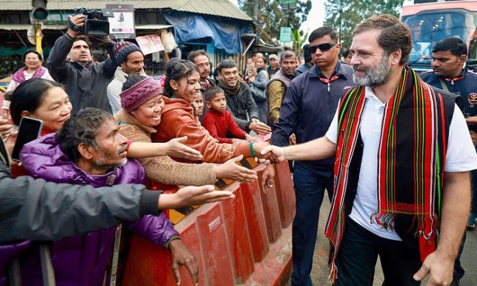 Rahul Gandhi comments on nagaland