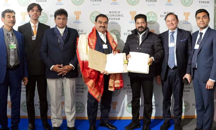 Adani Group to invest rs 12400 crore in Telangana