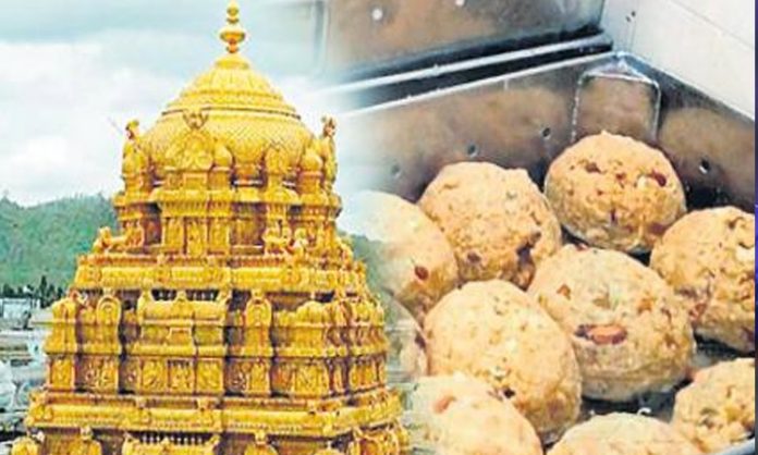 Srivari laddoos in Ayodhya