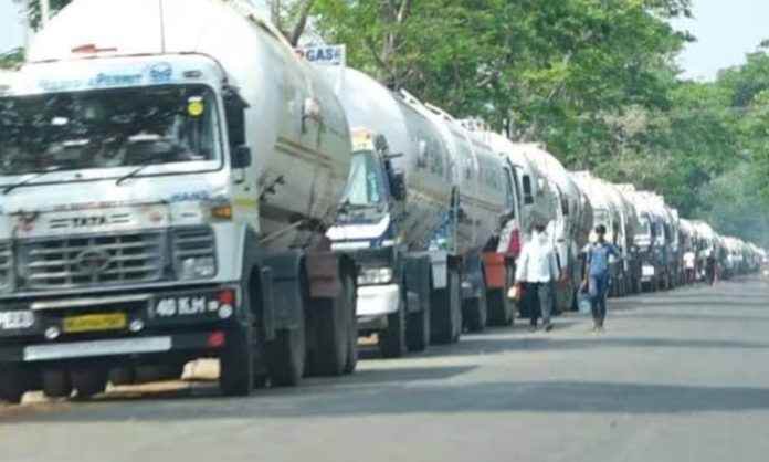 Truck Drivers Strike Across India