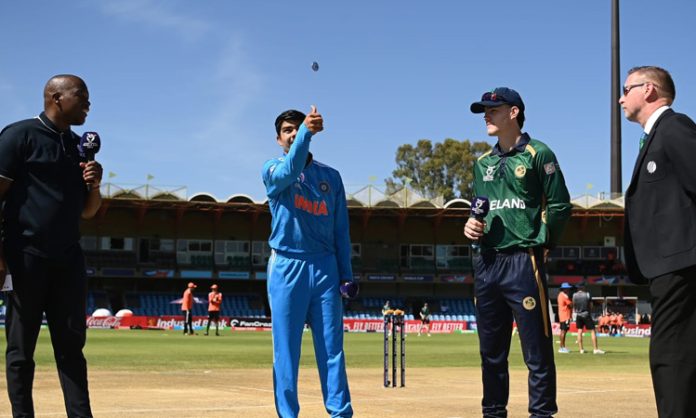 Ind vs Ire in Under 19 ODI World cup