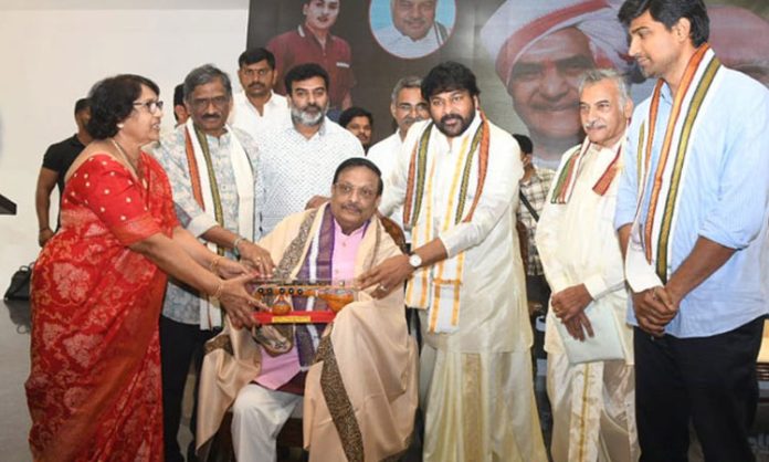 Chiranjeevi memory on NTR and ANR