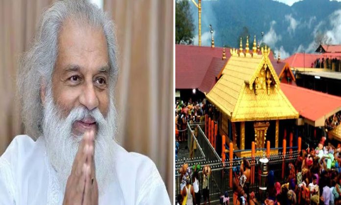 Singer Yesudas Rare honour in Sabarimala