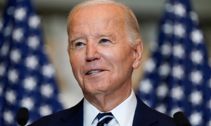 Biden's first victory in presidential nomination race